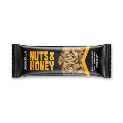 BioTechUSA - Nuts and Honey Bar - 28 x 35g