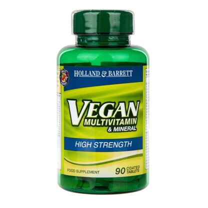 Holland & Barrett - Vegan High Strength Multivitamins - 90 tablets