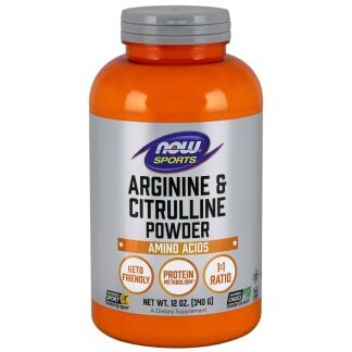 NOW Foods - Arginine & Citrulline - 340g
