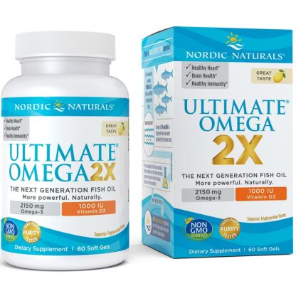 Nordic Naturals - Ultimate Omega 2X with Vitamin D3