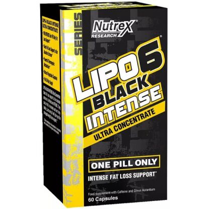 Nutrex - Lipo-6 Black Intense Ultra Concentrate - 60 caps