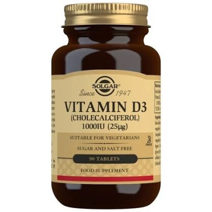 Solgar - Vitamin D3 Choleclaciferol