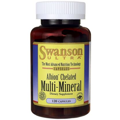 Swanson - Albion Chelated Multi-Mineral - 120 caps