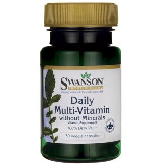 Swanson - Daily Multi-Vitamin without Minerals - 30 vcaps