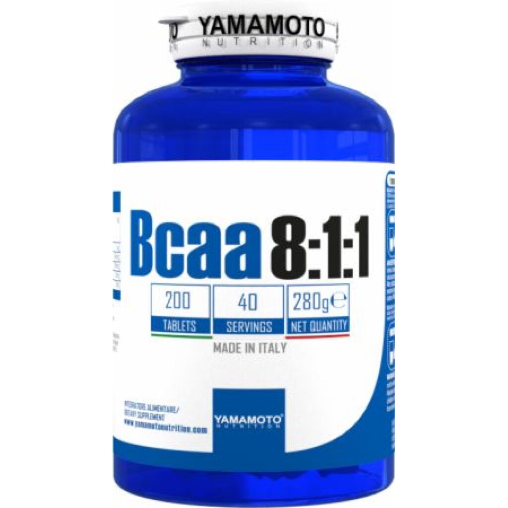 Yamamoto Nutrition - BCAA 8:1:1 - 200 tablets
