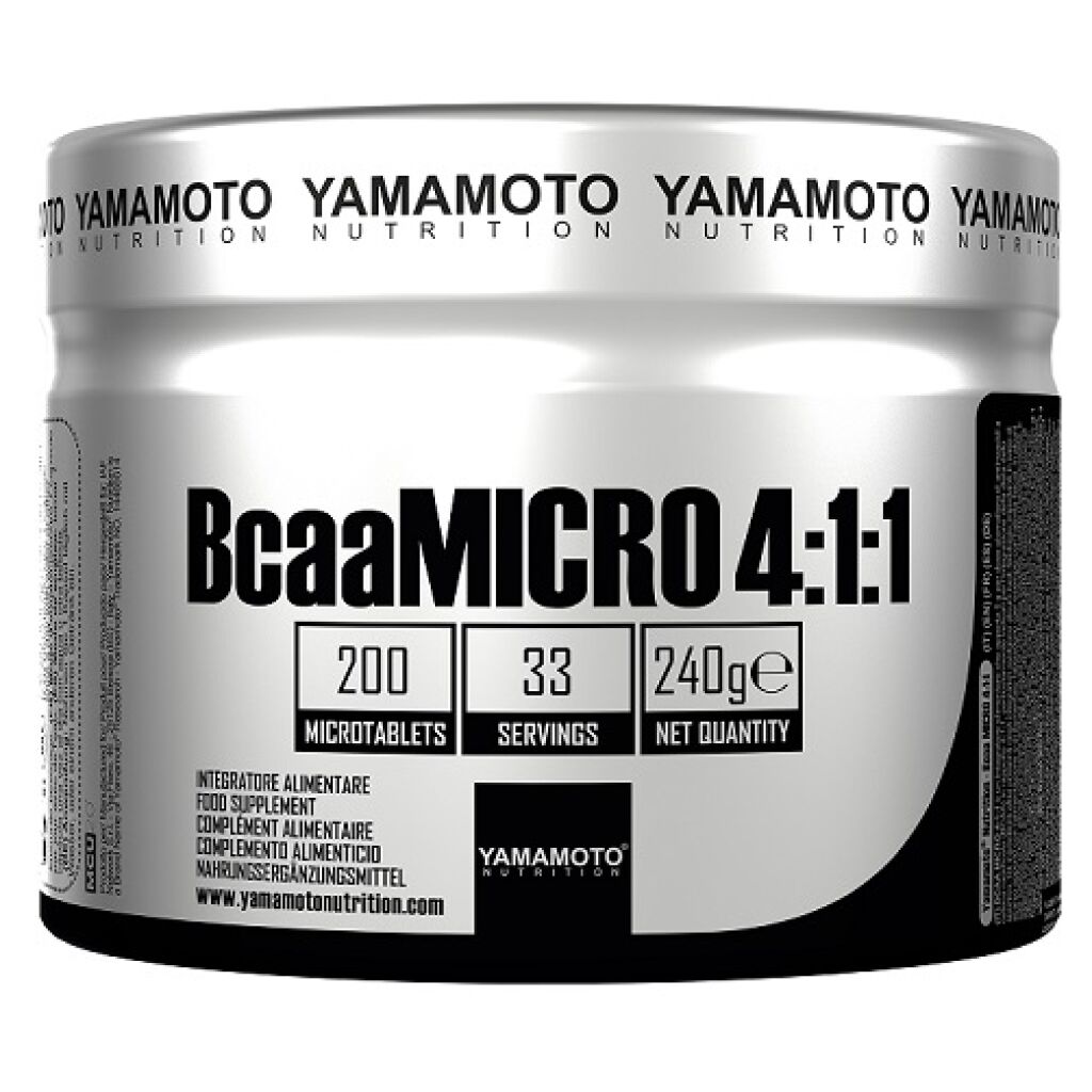 Yamamoto Nutrition - BcaaMICRO 4:1:1 - 200 tabs