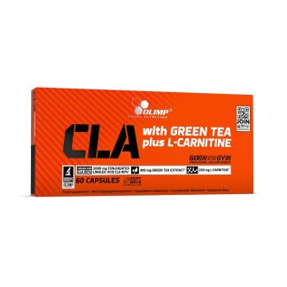 Olimp Nutrition - CLA with Green Tea plus L-Carnitine - 60 caps