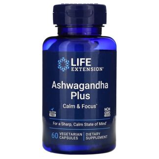 Life Extension - Ashwagandha Plus Calm & Focus - 60 vcaps