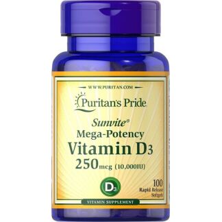 Puritan's Pride - Mega-Potency Vitamin D3