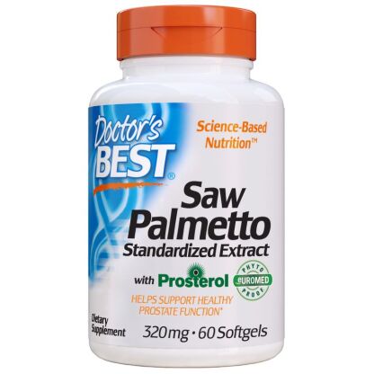 Doctor's Best - Saw Palmetto Standardized Extract with Prosterol