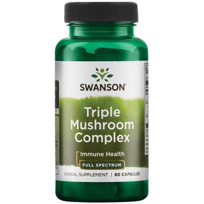 Swanson - Triple Mushroom Complex - 60 caps